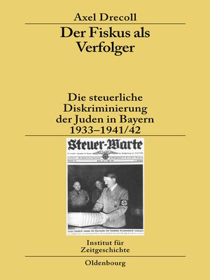 cover image of Der Fiskus als Verfolger
